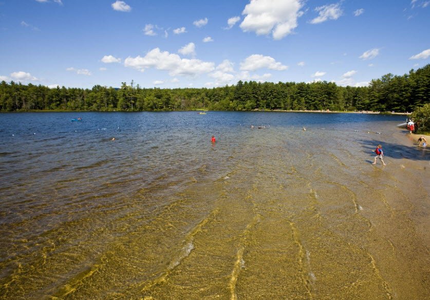 Greenfield State Park, New Hampshire, USA